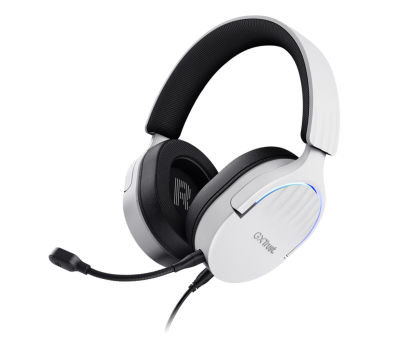 Słuchawki przewodowe Trust GXT490W FAYZO 7.1 USB (Biały)